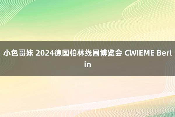 小色哥妹 2024德国柏林线圈博览会 CWIEME Berlin